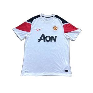 NIKE MANCHESTER UNITED AWAY SOCCER JERSEY 2010 2011 2012 FOOTBALL LARGE